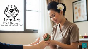 Foot Massage with Hot Jade Stones (Foot Reflexology) _ArmArt Thai Massage