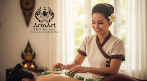 Thai Oil with Hot Jade Stones _ArmArt Thai Massage